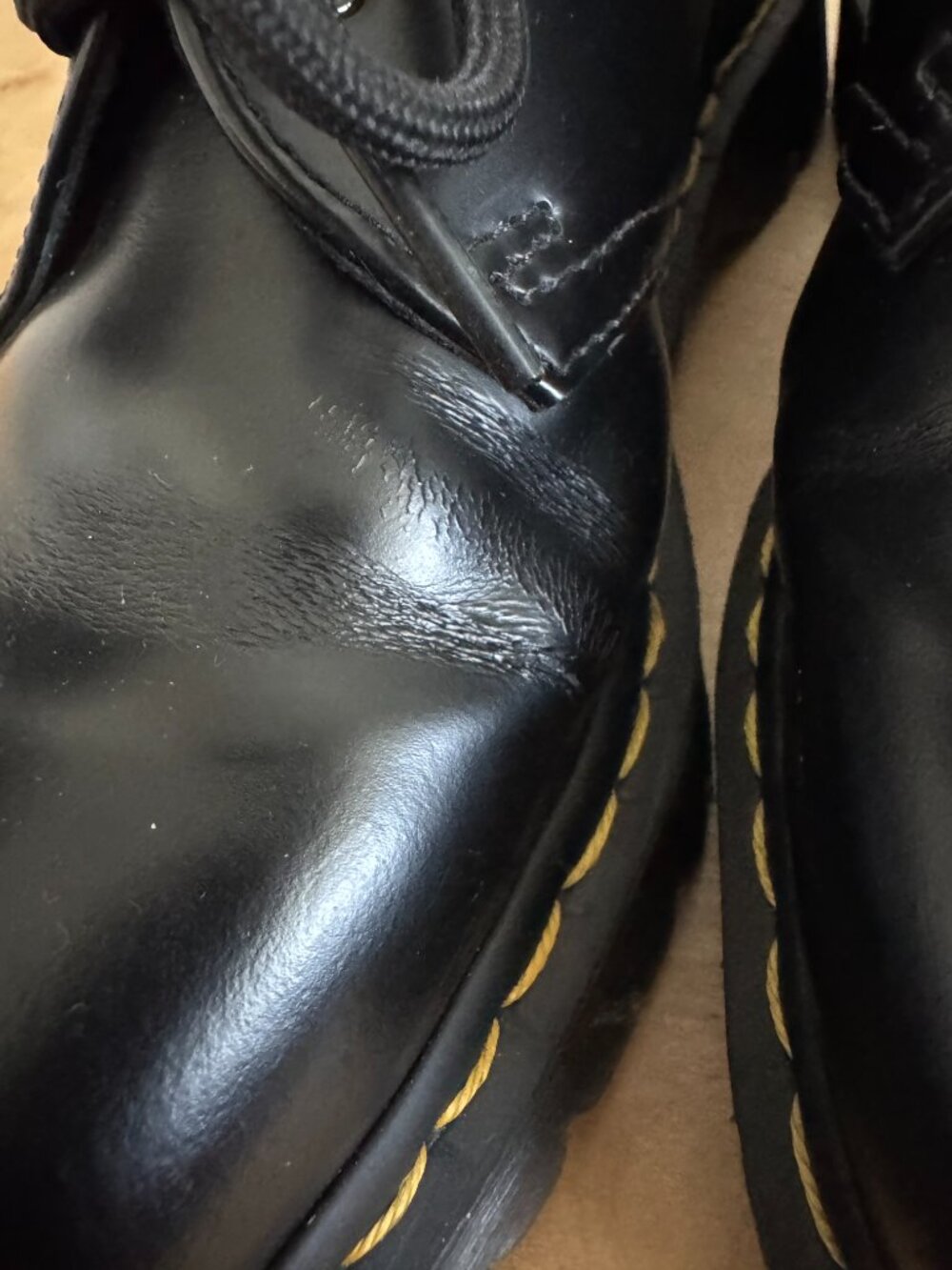 Dr. Martens 1461 Bex Smooth Leather Oxford Shoes Black EU 39 / US 8 Platform - Picture 5 of 9